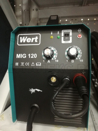 Инвертор сварочный WERT MIG 120 (W1701.001.00)